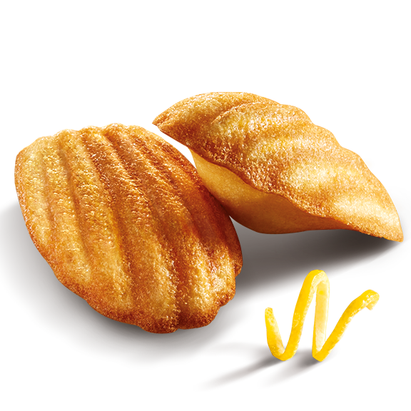 madeleines au citron exemple de photographie culinaire